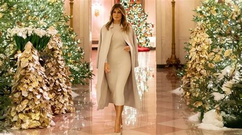 Melania Trump Shares First Photos Of White House Christmas Decorations