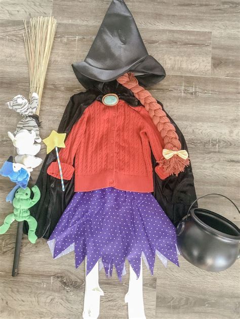 Room On The Broom Witch Costume Diy Room On The Broom Book Week Costume