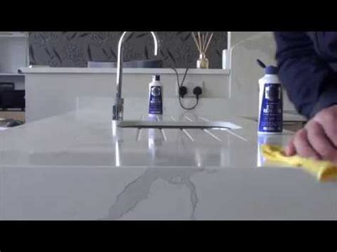Dupont claims corian is not damaged by bleach and recommends an even more concentrated solution of 1 part water to 1 part bleach. Cleaning Quartz Worktops Calacutta removing stains - YouTube