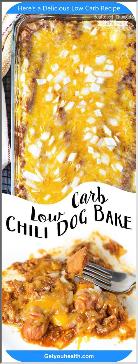 Break up the beef with a spatula and cook for 10 minutes, stirring occasionally. Reduced Carbohydrate Chili Hot Dog Recipe in 2020 | Low ...