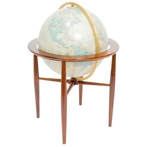 Replogle Illuminated Globe On Stand Chairish