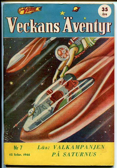 Jules Verne Veckans Aventyr Vol 5 7 1944 Swedish Comics Batman