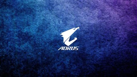 Aorus Logo Background Gigabyte K Hd Wallpaper Rare Gallery