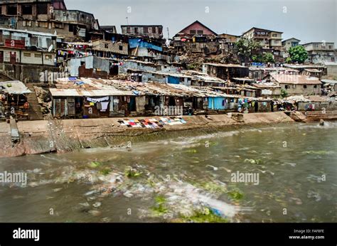Mabella Slum Freetown Sierra Leone Stock Photo Alamy