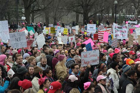 The Womens March On Washington In Photos