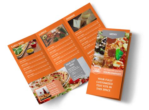 415 s broadway st, johnson city. Pizza Menu Brochure Template | MyCreativeShop