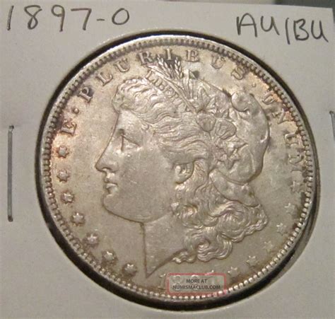 1897 O Morgan Silver Dollar Au Bu Rare Key Date Us Silver Coin