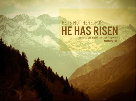 He is risen from the dead! News