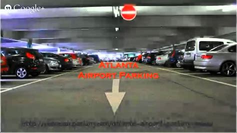 Atlanta Airport Parking Rates Economy Youtube