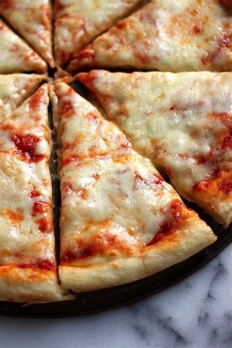 The recipe has been a secret and was protected by a. The Best New York Style Cheese Pizza | Recipe | Cheese ...