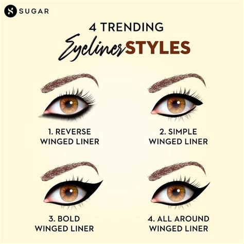 4 Trending Eyeliners Styles Eye Makeup Techniques Bold Eye Makeup