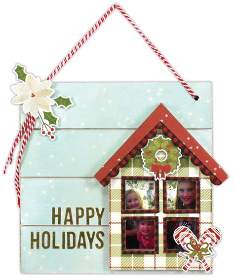 Happy Holidays Plaque Crafts Direct