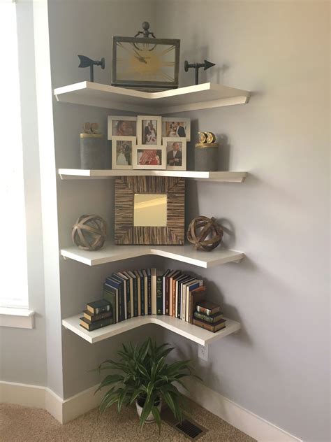 Corner Bookshelf Ideas For Living Room Minimalist Home Design Ideas