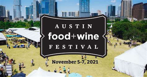See full list on msa.maryland.gov Austin Food + Wine Festival - Nov. 5-7, 2021 • Austin, TX