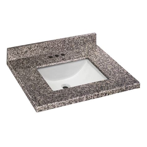 Browse your options for granite vanity tops, plus check out inspiring bathroom countertop explore your options for granite vanity tops, and get ready to add a stylish and extremely durable vanity. Home Decorators Collection 25 in. W x 22 in. D Granite ...