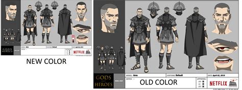 Ares Character Sheet Netflix Blood Of Zeus By Michaelxgamingph On