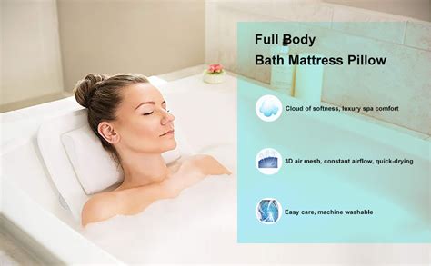 The Full Body Float Duo 100 Senses Inflatable Bath Pillow Body Shop