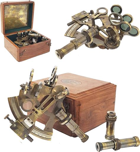 the new antique store sextant brass navigation instruments sextante navegacion marine sextant