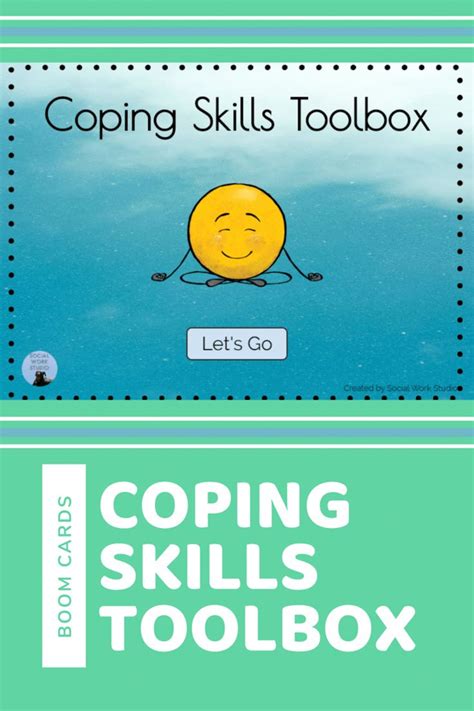 Coping Skills Toolbox Boom Cards Coping Skills Life Skills Special