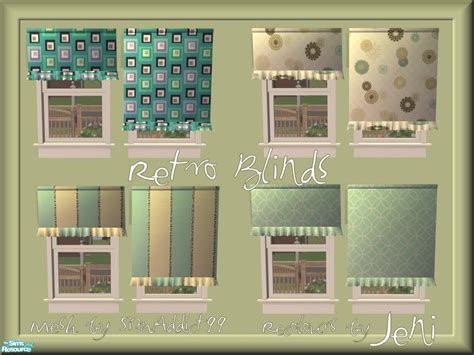 The Sims Resource Retro Blinds