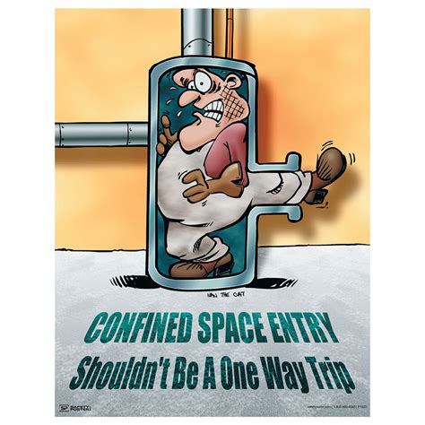 Confined Space Entry Posters