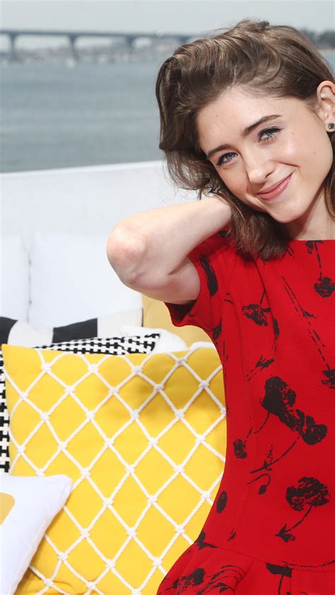 1080x1920 Natalia Dyer Cute In Red 2017 Iphone 7 6s 6 Plus And Pixel