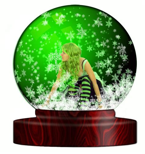 The Snow Globe Fairy Lisajen For The Flickr