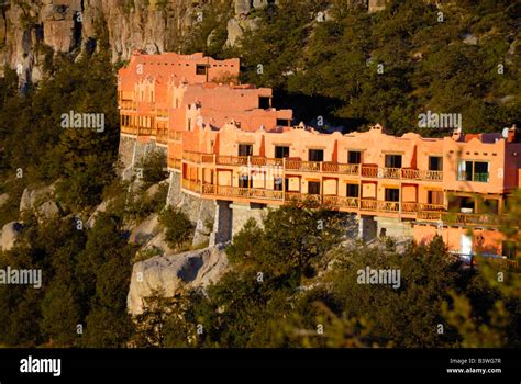 Mexico Chihuahua Copper Canyon Hotel Mirador Pr Stock Photo Alamy