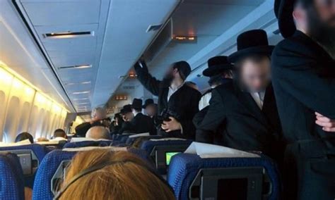 Ultra Orthodox Jews Cause Chaos On Flight To Israel