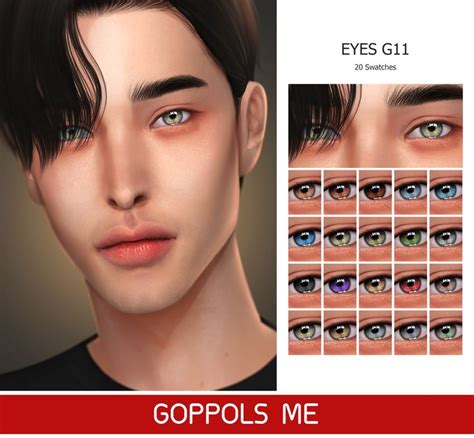 Sims 4 Eyes Cc Male