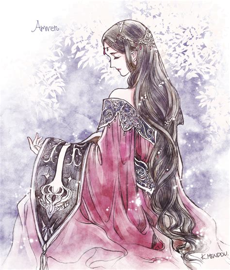 Arwen Tolkien S Legendarium And More Drawn By Kazuki Mendou Danbooru