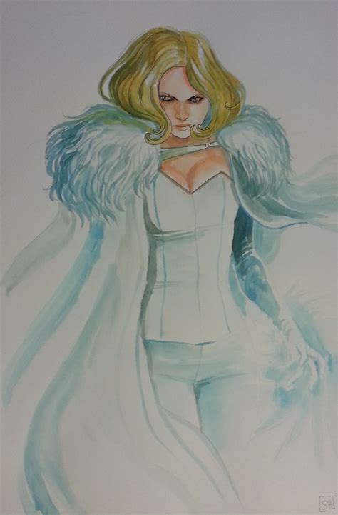 En Vente X Men Emma Frost The White Queen Par Stephanie Hans