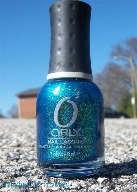 Halley did not live to see. polished & frosted: Orly Halley's Comet