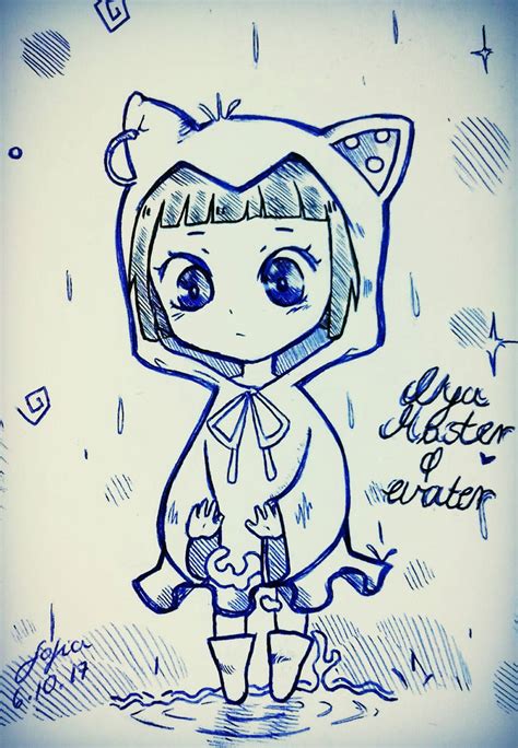 Nya Master Of Water Chibi By Sophieartpl On Deviantart