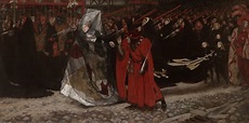 Richard, Duke of Gloucester, and the Lady Anne by Edwin Austin Abbey ...