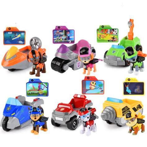 Paw Patrol Toys Set Dog Anime Toys Figurine Plastic Toy Action Figure