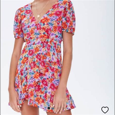 Pink puff sleeve dress forever 21. Forever 21 Dresses | Nwt Floral Puff Sleeve Mini Dress ...