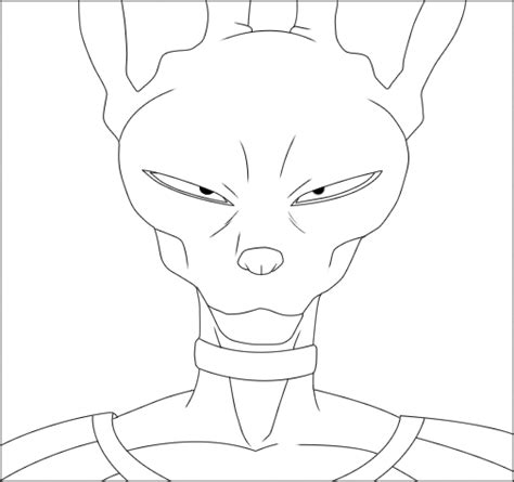 Lord Beerus Dbz Coloring Pages Coloring Pages