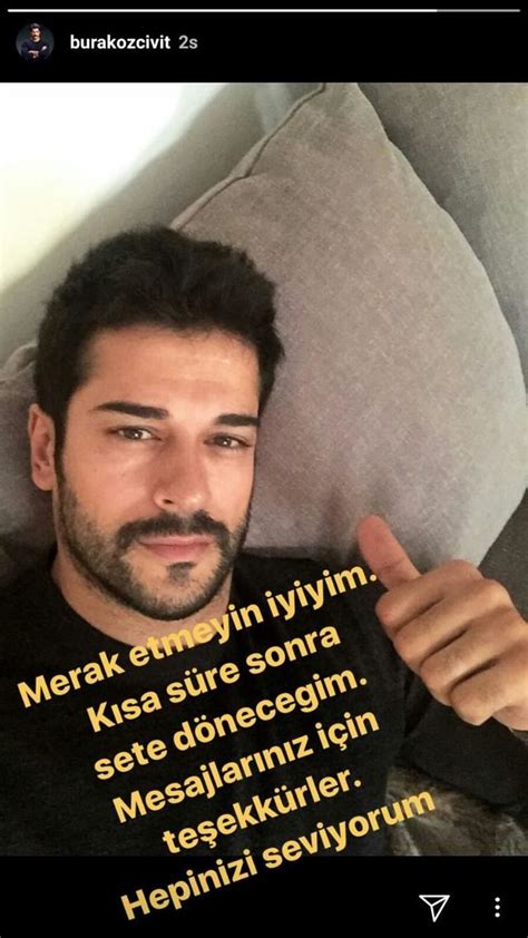 Burak Özçivit Sosyal Medyadan Paylaştı Magazin Haberleri Sözcü