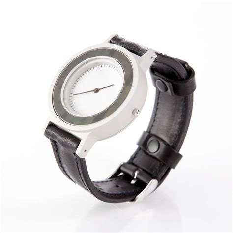 Anti Series Watch With Leather Strap By Johny Todd