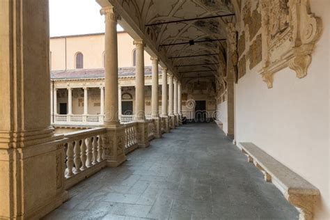 Palazzo Bo Historiskt Byggnadshem Av Det Padova Universitetet Från