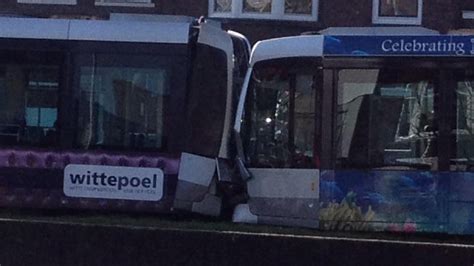 Botsing Met Drie Trams In Rotterdam