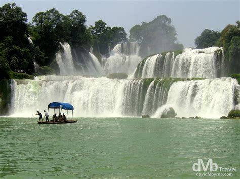 Detian Waterfall China Vietnam Border Worldwide