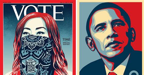 Shepard Fairey—creator Of Famous Obama Hope Poster—makes New Time