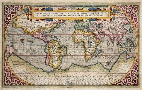 World Map Circa 1500 Photograph By L Brown Fine Art America