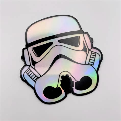 Holographic Stormtrooper Sticker Decal Bench Reviews