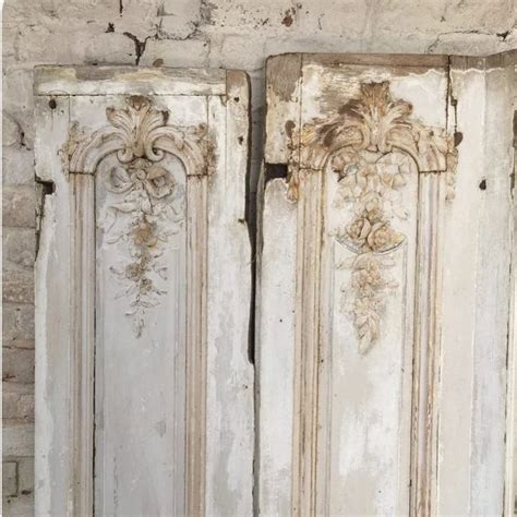 These beautiful panels are still available 😮😮! #boiserie #patine #aged #antiquites #antiques ...