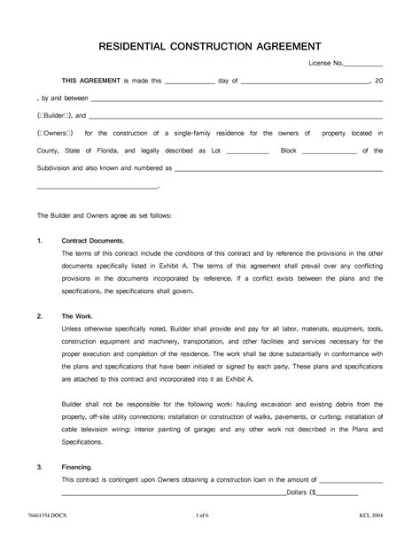 40 Great Contract Templates Employment Construction Photography Etc