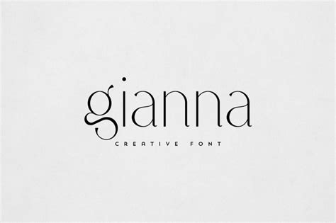 Gianna Font Free Download Freefontdl