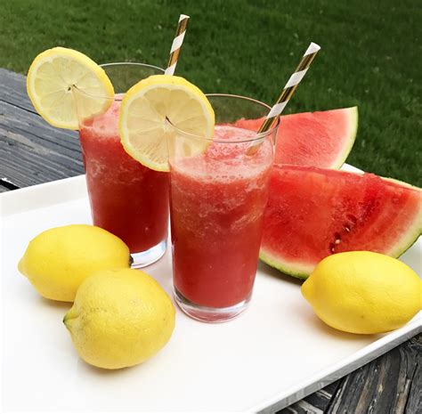 3 Ingredient Watermelon Lemonade Slush Crisp Collective